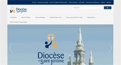 Desktop Screenshot of diocesestj.ca